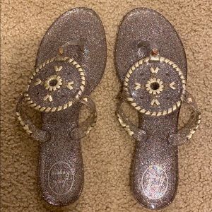 Jack Rogers Jelly Glitter Sandals